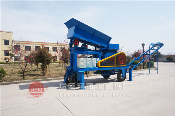 移動對輥制砂機(jī)